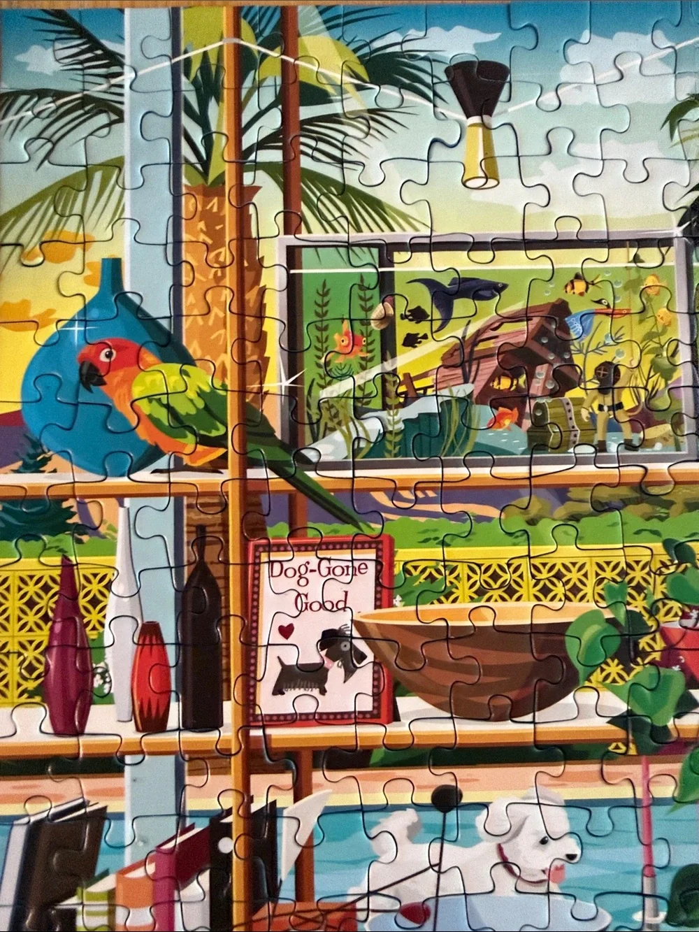 Puzzle by Ravensburger. 500ct. Pets of Palm Springs